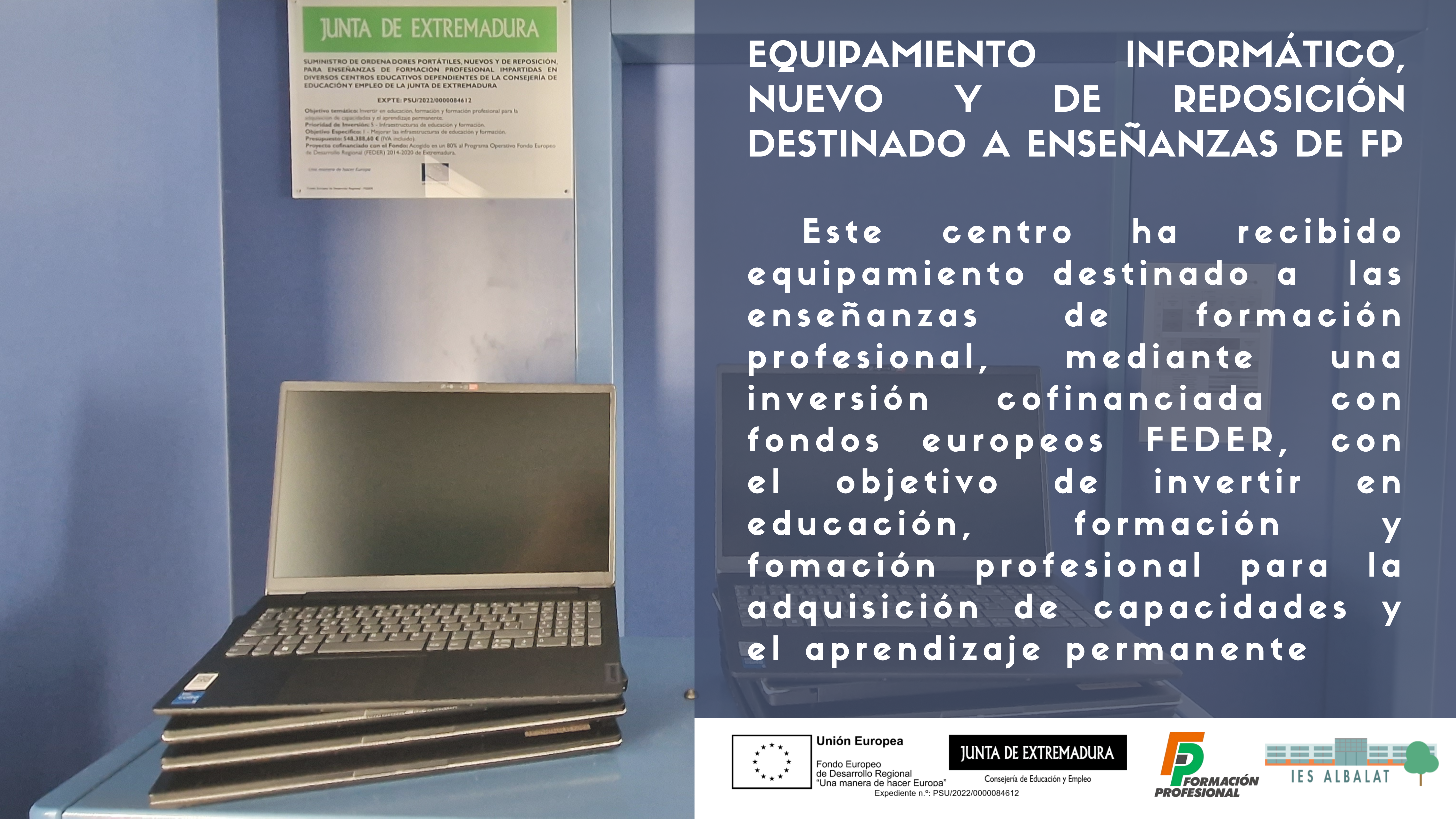 Nuevos equipamientos FP